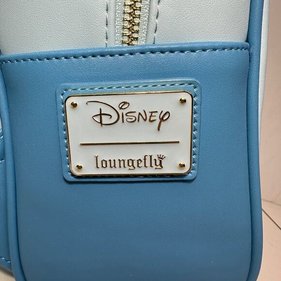 New Loungefly Disney Princess Series Little Mermaid Stain Glass Backpack NWT - Picture 13 of 16